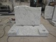 Carrara white headstone, Carrara white gravestone, Carrara white Marker